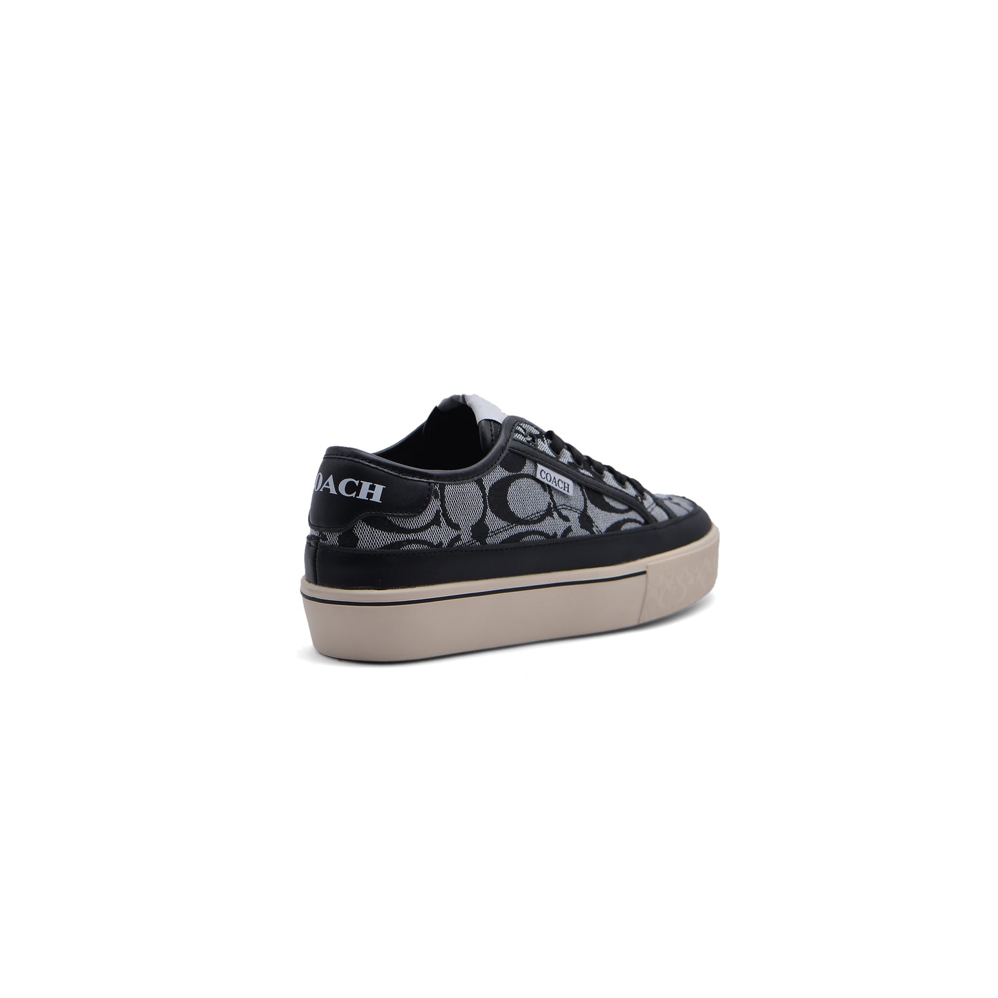 COACH Citysole Platform Sneakers Woman JEN-663 Black