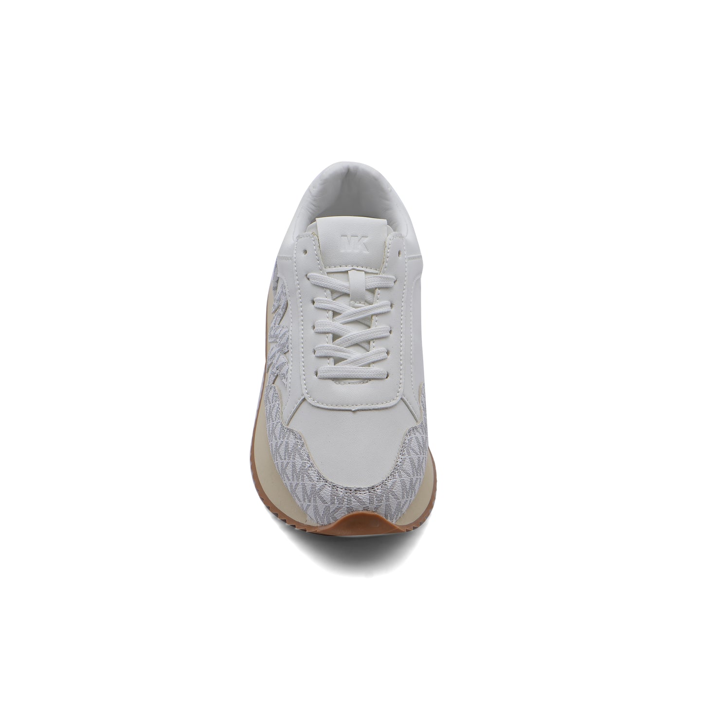 Michael Kors Beige Solid Athletic Shoes for Women JEN-662 White