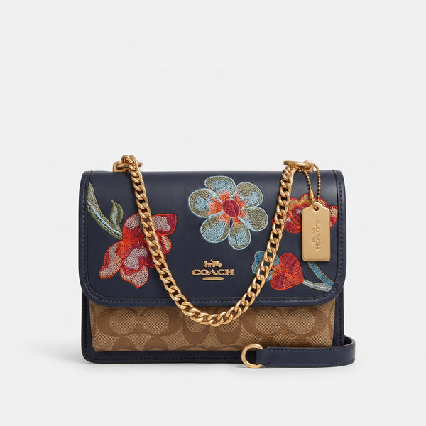 Coach crossbody bag Woman (15 cm height, 20 cm width) 978 Navy