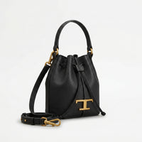 Tod's Bucket Bag with Charm – Dimensions: 20 cm (length) x 20 cm (width) Woman 8817 Black