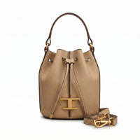 Tod's Bucket Bag with Charm – Dimensions: 20 cm (length) x 20 cm (width) Woman 8817 Beige