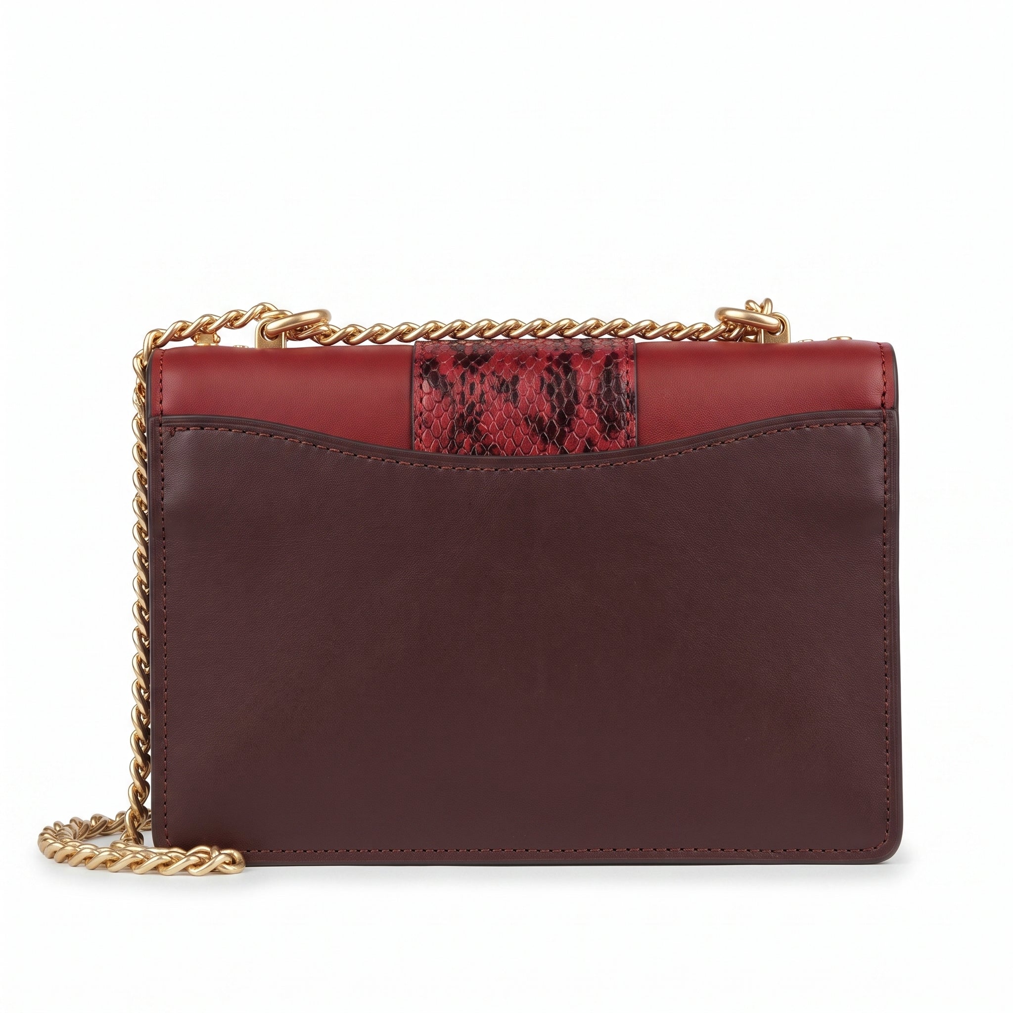 Coach crossbody bag Woman (15 cm height, 20 cm width) 978 Burgundy