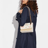 Coach crossbody bag Woman (15 cm height, 20 cm width) 978 White&Beige
