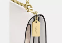 Coach crossbody bag Woman (15 cm height, 20 cm width) 978 White&Beige