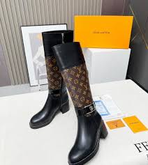 Louis Vuitton Premium Quality Boot Woman 609 Coffee